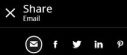 image of sharing options
